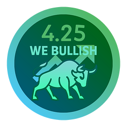 4.25 We Bullish logo