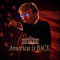 America Is Back logo