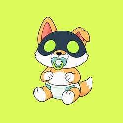Baby Artificial Inu logo