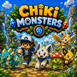 CHIKI MONSTERS logo