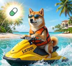 JETSKI DOG logo