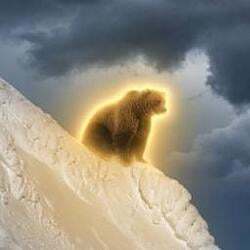 Nietzschean Brown Bear logo