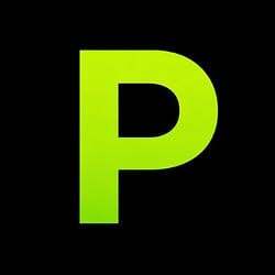 P logo