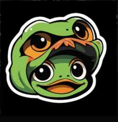 RIBBIT ZYGO THE FROG logo