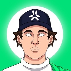 Thank You Abstract God logo