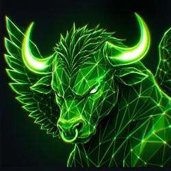 The Green Bull logo