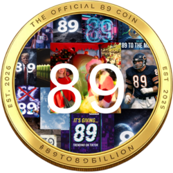 The Official 89 Coin logo