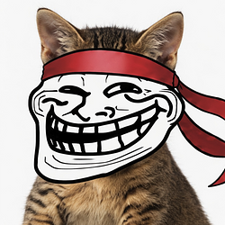 Troll Kitty logo
