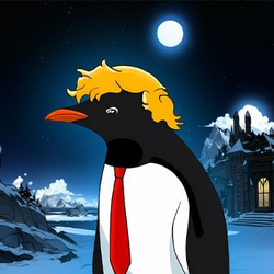 Trumpenguin logo