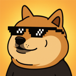 X Meme Dog logo